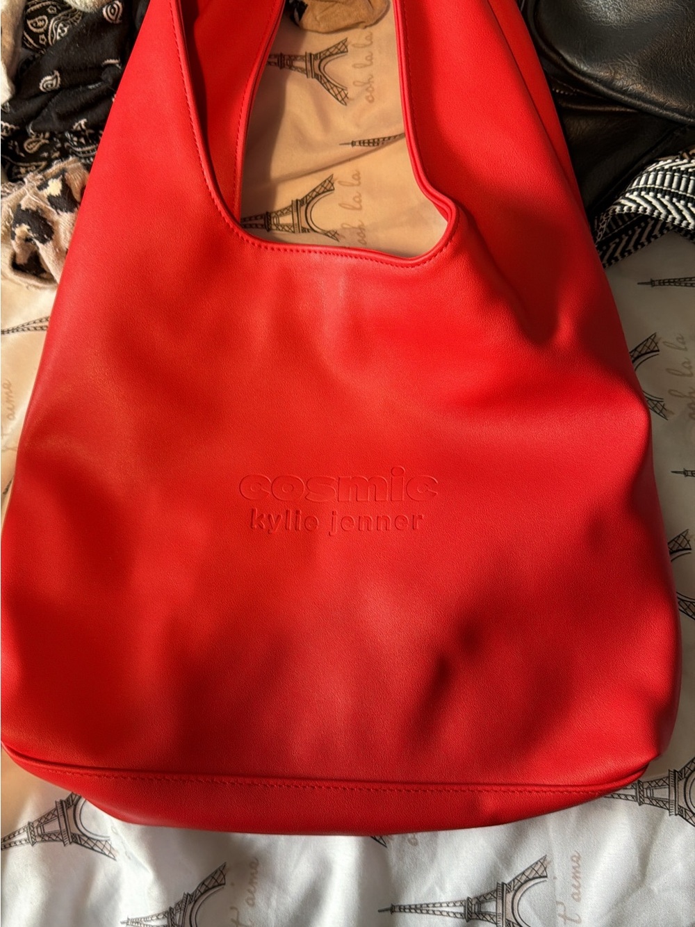 Cosmic Red Tote Bag
